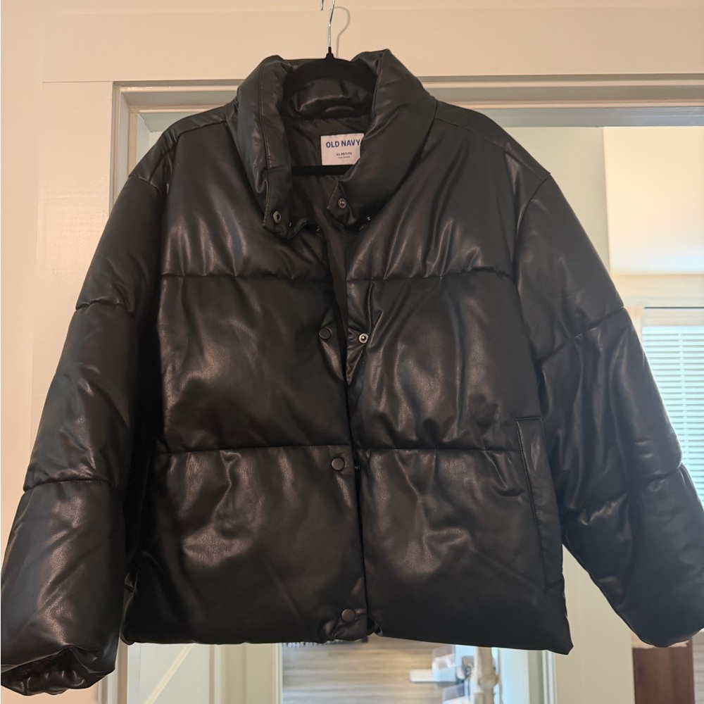 Old Navy Dark Puffer Coat